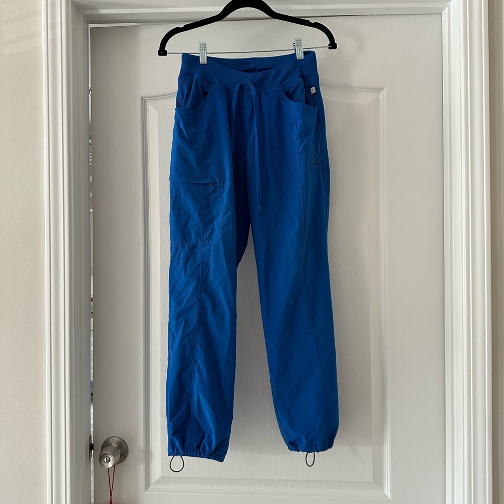 Cherokee Royal Blue Utility Scrub Pants